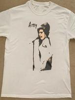 Amy Winehouse on Stage T shirt White Unisex Size S-4XL DO1398 Unisex T-Shirt L
