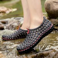 Vasaros paplūdimio šlepetės vyriški laisvalaikio batai Kvėpuojantys plokščiapadžiai vyriškos šlepetės Slip-on mokasinai Lengvi 45 chaki