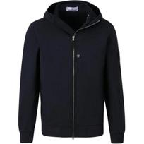 Stone Island Solid Color Zip Long Sleeve Jacket Men jackets Navy-Blue K2S15Q100004S0B22-V0020 M