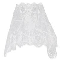 Lace Mantilla Catholic Veil Latin Mass for Infinity Veils Veils for Head Coverin balta