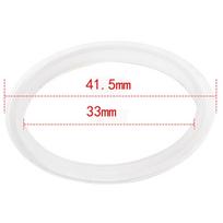 Seal Gasket Kitchen Replacement Sealing Silicone Sink 41.5*33mm white