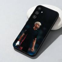 LY19 L-Lamine Futbolo žaidėjo Yamal Telefono dėklas Samsung Galaxy A73,A72,A71,A70,A52,A51 Kitiems Minkštas Juodas Dangtelis Samsung a71 4g