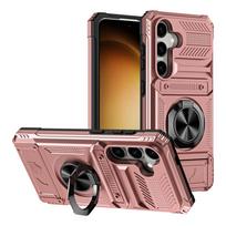 Samsung S25FE Phone Case with Card Slot, Compatible with A17, A26, A56, S24, A25, A35, S23+ Samsung S25 FE
