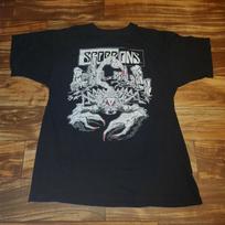 Vintage Rare Scorpions Rock Music Band 1990s Vtg Tour Shirt Size Large XL