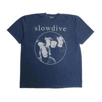 2026 Vasaros Moteriški Vintažiniai Slowdive Grupės Marškinėliai Unisex Medvilniniai ir Kvėpuojantys Trumpomis Rankovėmis Per dydį Laisvi Atsitiktiniai S