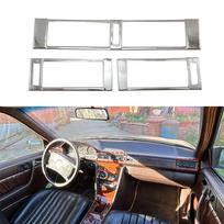 Air conditioner air outlet decoration for Mercedes-Benz W124 electroplating