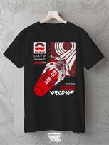 Wipeout Inspired Unisex T-Shirt Futuristic Racing Cyberpunk Techwear Apparel Retro Futurism & Sci-Fi Clothing Gamers Streetwear edgerunners S