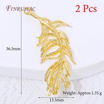 18K Gold Plated Brass Flower & Leaf Pendants For Jewelry,Charms For Earrings Making Accessories,DIY Jewelry Necklaces Findings