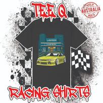 Men's and Women's T-shirts Nissan Silvia S14 Konbini Lawson's~ Premium Black Gildan Cotton Tee XS