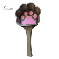 Pet Treat Jar Scoop Cute Cat Paw Scoop, 3D Printed Food Long Handle Scooper for Kibble Treats Portion Control Feeding Tool juoda