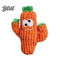 Colorful Cat Toy Plush Cactus Toy Catnip Filled Chew Cute Soft Stuffed Kitten oranžinė