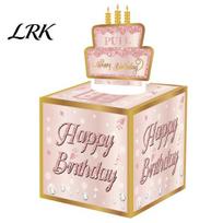 Money Gift Box Graduation Gift, Box, Surprise Grad Holder with Pull Out Card, DIY Customizable Class of Funny Cash Ideas for Boys Girls High rožinė