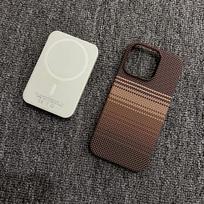 Magnetic Phone Case for IPhone 12 13 14 15 16 Pro Max 16 Plus Kevlar Carbon Fiber Texture Slim Matte Protective Cover iPhone 13 Pro