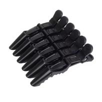 6PCS Alligator Hair Clips Hairdressing Clamps Barber Crocodile Hairpin Claws Section Clip Salon Styling Tools Hair Accessories