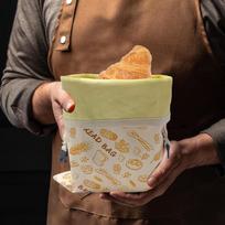 30x39cm Food Storage Bag Reusable Beeswax Bread Bag Keep Freshness For Days Loaf Container For Food Preservation Bakery China Mainland