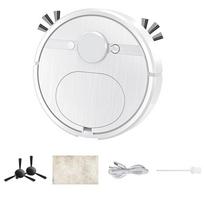 3 In 1 Smart Sweeping Robot with Brush & Mop Robot Vacuum Cleaner Multi-Purpose Intelligent Wiping Floor Robot for Dust Remove balta