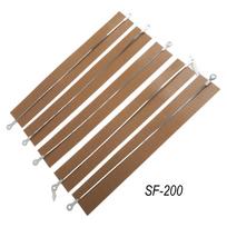 5 vnt. Aukštos temperatūros audinio šildymo juosta, skirta SF-200 SF-300 SF-400 plastiko maišelių sandarikliui, kaitinimo laido elementas, rudas brown
