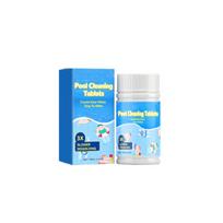 MoonSpry Pool Cleaning Tablets - Fast Dissolving Pool Tablets for Clear , 1 Pack One Size blue