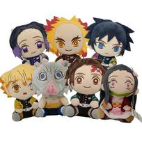 Demon Slayer Kamado Tanjirou Plush Toy Kamado Nezuk Plushies Doll Kids Gifts 20cm Agatsuma Zenitsu 1Pcs