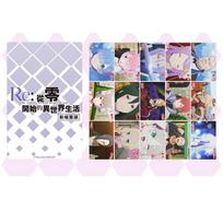 Anime Poker Cards Re:Life in A Different World From Zero Cosplay Board Game Cards Hardcover Collection Gift Box