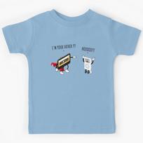 Cassette And MP3 Player Father And Son Funny Musical Evolution For Music Lovers  Kids T-Shirt 140