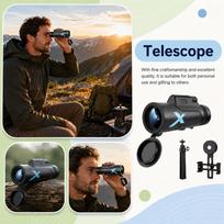 High HD Outdoor Monocular Telescope for Bird Watching and Nature Observation One Size