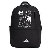 Adidas Fabric Backpack Regular Unisex Black JY4769(Team378-YH x1)