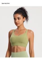 Women's High-Impact Fixed Cup Sports Bra with Adjustable Back for Running, Fitness, and Yoga XL