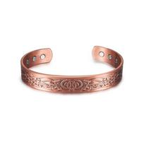 Ikuinen Viking apyrankės moterims Energy gryno vario magnetinė apyrankė vyriška unisex vintažiniai reguliuojami rankogaliai apyrankės papuošalai varis