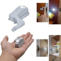 Universalus spintelės spintelės spintos LED vyrių šviestuvas 1pc