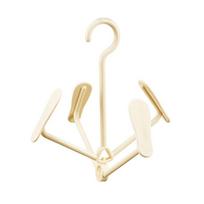 Multi-functional Shoe Drying Rack Creative Rotatable Stackable Windproof Shoe Drying Hanger Multi-purpose Wardrobe Storage Rack smėlis