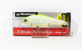 Megabass X-80 SW LBO Sekliai grimztantis masalas Ghost Lemon (9956)