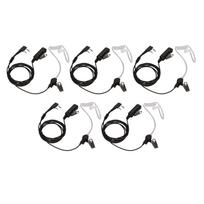 Walkie Talkie Earpiece K Head 2 Pin Noise Reduction Radio Earpiece with Microphone for BF 888S BF