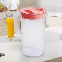 Water Pitcher Iced Tea Pitcher Water Jug with Handle for Milk Water Beverage rožinė