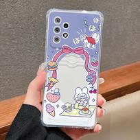 Card Holder Case For Samsung A16 A55 5G A54 A15 A35 A52 A53 A73 A34 A33 A14 A13 A12 A32 A72 A25 A24 A22 A51 A50 A71 Soft Covers For SamsungA55 5G
