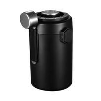 Airtight Coffee Canister with Humidity Gauge Date Record Disk One Way Exhaust Valve Double Layer 600ml 20.3oz Stainless juoda