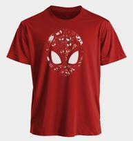 Men's and Women's T-shirts Spider-Man Summer American Style Spring and Autumn Loose Oversized Casual Short-sleeved M
