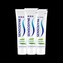Sensodyne Fresh Mint Anti-Sensitive Toothpaste 3 x 120g Pack