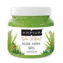 Kapiva Pure Aloe Vera Skin Gel 250g Pack For Face Hair Hydrating Moisturising Soothing Multipurpose Gel
