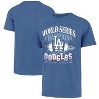 Los Angeles Dodger 47 Royal 2025 World Series Champions T-Shirt Reprint Unisex T-Shirt XXXL