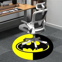 1pc Batman Office Round Area Rug, Under Office Chairs Bedroom Living Room Home Decor, Room Deco, Available in Various Sizes 80cm