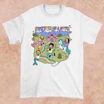 System Of A Down Karikatūriniai marškinėliai Trumpomis rankovėmis Balti Visų dydžių Marškinėliai Unisex T-shirt XXXXL