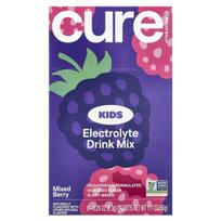 Cure Hydration, Vaikams, Elektrolitų gėrimo milteliai, Mišri uogų skonio, 6 pakuotės, 0,29 uncijos (8,3 g) Kiekvienas