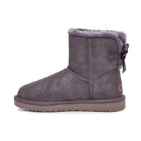 UGG Mini Bailey Bow II Purple moteriški su blizgučiais ir vilnos pamušalu 1112533-NHT 37