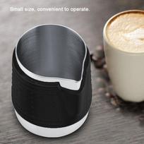 Black Frothing Milk Jug 350ML Latte Pitcher Frothing Cup Stainless Steel Coffee Cup  Latte Art