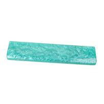 Resin Wrist Rest Pad Ergonomic for Mechanical Keyboards Non Slip Wrist Cushion for Home Gamers Gaming Angle Inclined blue