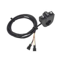 Electric Scooter Switches Electric Bikes 3 Speed Controller Easy Installation Extended Power Cord Bicycles Accessories 1 black