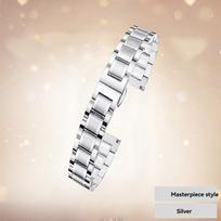 For Garmin New Watch Lily 2 Women's Watch Metal Stainless Steel Watch Band Lily 2 Ins Style Bracelet Fashion Thin Strap 14mm For Lily2 14mm width