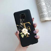 For Xiaomi Redmi Note 9 Pro Case Flowers Letters Silicone Soft TPU Back Cover For Xiomi Redmi Note 9Pro Max Note9 9S 6.67'' Case Redmi note 9s