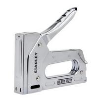 Stanley Steel Heavy Duty Staple Gun One Size sidabras